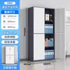 Archivero de Oficina de Acero Desmontable, Gabinete Metálico, Gabinete de Almacenamiento, Archivero, Gabinete para Documentos, Gabinete para Recibos, Librero con Cerradura