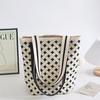 Bolsa de Tricô de Grande Capacidade Nova Bolsa Feminina 2024 Estilo Ocidental Popular Bolsa de Ombro Versátil Bolsa Tote Bolsa Saco Bolsa Carteiro