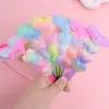 Diadema de Colores Nuevos Personalizados Transfronterizos Corazón Estrella Arcoíris Degradado Diadema de Corazón Melocotón Accesorios para el Cabello de Fiesta Infantil Pasador