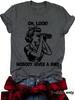 Estación Independiente Transfronteriza Verano Europeo y Americano Retro Old School Punk Rock Suéter Cuello Redondo Manga Corta Ebay Camiseta de Mujer