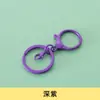 Color langosta hebilla tres piezas llavero colgante metal cadena de llavero material para joyería diy colgante accesorios