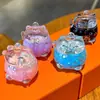 Variedad de Llaveros de Botella de Arena Movediza, Piruletas, Tazas de Té con Leche, Colgantes de Unicornio, Colgantes para Mochilas Escolares, Pequeños Regalos al por Mayor