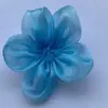 Joyería de flores hecha a mano DIY hilo de nieve flor de cinco pétalos pasador broche sombrero material accesorios
