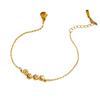 100 Pulseiras de Jianxi são Selecionadas e Sem Preocupações, Novas Pulseiras de Aço Titânio Japonesas e Coreanas para Mulheres, Simples e Versáteis, Estilo Ins, Acessórios de Mão de Moda Personalizados