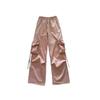 Pantalones Casuales Rectos Retro Americanos Holgados Estilo Dopamina Elegantes de Trabajo Adelgazantes para Mujer Pantalones Anchos Sueltos