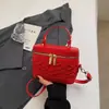 Bolso rojo de nicho para mujer, nueva moda de primavera 2026, bolso de mano pequeño súper popular para el trabajo, bolso de hombro y cruzado