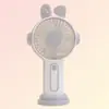 Ventilador de Mano Mini de Dibujos Animados Nuevo 2026 Regalo Portátil para Exteriores de Escritorio con Carga USB