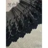 Tecido de Renda de Gaze de Alta Qualidade com 20cm de Largura para Bainha de Saia Roupas Alongamento Material Decorativo DIY