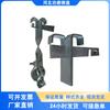 Conector Malla para Estructura de Trepa Accesorios Conector de Barra Transversal Malla para Estructura de Trepa Placa de Acero Malla Hebilla de Tensado Conexión de Envío de Fábrica Hebilla
