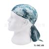 Equipo deportivo suave Ciclismo Deportes al aire libre Sombrero Turbante Transpirable Secado rápido Protección solar Sombrero pirata Sombrero pequeño estampado Sombrero