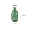 Jarrón Pequeño de Vidrio de Colores, Jarrón de Cerámica de Imitación Estilo Retro Chino para Arreglos de Flores Hidropónicas y Plantas Verdes de Escritorio, Decoración para Casa de Huéspedes al por Mayor