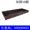 Maceta para Verduras de Hogar Balcón Rectangular Extra Grande Caja de Plantación para Exterior Caja para Verduras Maceta de Plástico para Flores para Hogar Jardinera