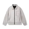 Jaqueta Masculina Ola Suede Primavera e Outono, Caimento Solto, Versátil, Casual, Fashion, Lapela Minimalista, Negócios Casuais