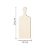 Soporte Transfronterizo para Etiquetado y Almacenamiento de Cocina Pequeña Bricolaje Decoración de Verduras para el Hogar Tablas de Cortar de Madera con Asas y Paleta de Madera Tablas de Cortar