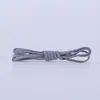 Cordones elásticos de 4 mm en stock, cinturillas, cordones elásticos deportivos y casuales, cordones perezosos sin atar, cordones planos de 0.4