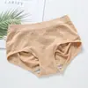 Ropa interior sin costuras de alta elasticidad 40-90 kg Talla grande Malla de grafeno en la entrepierna Braguitas de cintura media para mujer Modal
