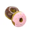 Suministros para Mascotas Juguete de Donut de Látex, Masticable y Sonoro, Popular Juguete Interactivo para Perros de Entretenimiento Propio