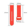 Para reloj inteligente Samsung Huawei Xiaomi correa de silicona de 20 mm/22 mm interfaz plana puede ser universal