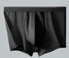 Calzoncillos bóxer deportivos de algodón transpirable para hombre, antibacterianos, transpirables, de cintura media, talla grande