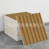 Comercio exterior transfronterizo fábrica venta al por mayor paneles de rejilla para decoración de paredes papel tapiz autoadhesivo paneles de pared de fondo 3D pegatinas de pared impermeables