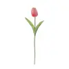 Flores Artificiais de PU Transfronteiriças, Tulipas Artificiais Realistas, Flores Artificiais para Decoração de Casamento, Decoração de Casa, Buquês de Flores de Mão e Peças Decorativas