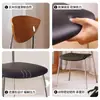 Silla con respaldo de madera maciza estilo mediados de siglo, adecuada para cafeterías, tiendas de té con leche, áreas de ocio, salas de estar y comedores; también una gran opción para uso doméstico