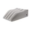 Almohada Elevadora de Piernas para Pendientes Inflable Transfronteriza Almohada Inflable Portátil de Soporte Lumbar Cojín Inflable para Postura Respaldo de Felpa para Fractura Cojín para Piernas