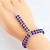 Pulseira de corda tecida à mão com cristal novo estilo bosmi, pulseira de amizade para festa, feita à mão, em estoque, atacado