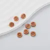 Botones Pequeños de Madera Natural Coloridos para Manualidades Versátiles para Camisas, Blusas de Gasa, Vestidos, Decoración de Ropa Infantil Botones de Cuatro Agujeros