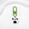 Panda Cultural y Creativo Pequeños Regalos Llavero Mochila Colgante Decorativo Bolsa Escolar Llavero Regalo de Graduación Joyería Venta al por Mayor