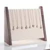 Soporte de Madera de Nogal para Joyería Almacenamiento Soporte para Pendientes Colgador para Collares Soporte de Exhibición para Pulseras Soporte para Anillos Accesorios