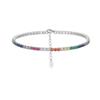 Huasheng Joias 1,5mm/2mm/3mm/4mm Pulseira de Prata S925 Pulseira de Zircônia Venda Direta da Fábrica