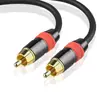 Fiebre HIFI línea coaxial de audio digital coaxial línea de subwoofer de 75 Ohm línea SPDIF línea Lotus
