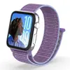 Adequado para Pulseiras de Nylon para Apple Watch, Pulseiras de Tecido de Nylon para Apple Watch, Pulseiras de Argola de Velcro