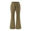 Conjunto Esportivo Casual Estilo Preguiçoso Outono Nova Chegada Moletom com Capuz Cordão Solto Zíper Jaqueta Calça Cropped Cintura Baixa