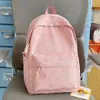 Mochila Pequeña Estrellada de Alto Valor Estético, Suave y Acogedora Mochila Estudiante Azul Curativo Estilo Macarrón para Clase y Viaje
