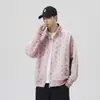 Sudadera de cuello redondo de moda, nueva colección primavera/otoño 2026, casual y holgada, diseño simple, moda masculina, estilo americano, camiseta fresca y elegante