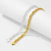 Pulsera Redonda Pequeña Tejida Cuatro Veces Brillante de Plata S925 Italiana Moda Europea y Americana Lujo Ligero Pulsera Ancha de Plata para Mujer