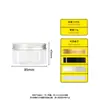 Botellas de Plástico Grado Alimenticio para Mascotas, Latas para Empaque de Snacks, Botellas de Boca Ancha Selladas para Almacenamiento, Botellas de Plástico Transparente para Crema para Mascotas