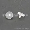 Lijado Nuevo Modelo M0.9 Acrílico Transparente Cabeza Invisible Pendiente de Presión Hilo Interno Hélice Hueso del Oído Stud Joyería para Piercing