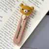 Faca de arte de urso fofo desenho animado tamanho pequeno faca de papel para estudante faca de caixa portátil faca para abrir encomendas atacado
