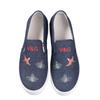 2023 Primavera Sapatos de Pano Antigos de Pequim Femininos Sapatos de Lona Flats Casuais Antiderrapantes de Cano Baixo Dropshipping