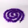 Decoración Navideña Tiras Planas de Plumas de Pavo Bolas de Plumas de Pavo Material de Decoración de Maquillaje Tiras de Plumas Al Por Mayor