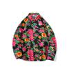 Camisa Retro Floral Nueva para Hombre Primavera 2024 Estilo Chino Casual Holgada Chaqueta de Manga Larga para Hombre