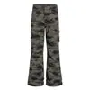 OREETA, pantalones de overol de camuflaje americano micro-lar para hombres y mujeres callejeros chicas calientes ajustados multibolsillo pantalones casuales hechos a medida