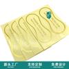 Etiqueta adhesiva de PVC transparente bronceada para bikini, traje de baño, parte inferior ondulada, bragas, protección sanitaria, personalización