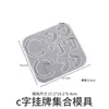 Aretes Colgantes Irregulares Ovalados Forma de Gota de Agua de Resina Cristalina Amapola Molde de Silicona Molde de Resina para Colgantes de Joyería DIY