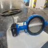 Fornecimento Válvula Borboleta D371X-10Q/16Q DN150 de Linha Intermediária Bidirecional Tipo Clip-on Resistente à Água Chave para Tubulação de Esgoto