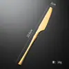 Juego de Cubiertos de Acero Inoxidable Amazon Transfronterizo: Cuchillo, Tenedor, Cuchara de Cintura Delgada, Cuchara de Café de Hotel Estilo Occidental, Juego de Cuatro Piezas de Cuchillo y Tenedor para Filete