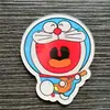 Broche acrílico Harajuku, insignia linda de Doraemon, pin infantil de Doraemon, pegatina para teléfono DIY al por mayor